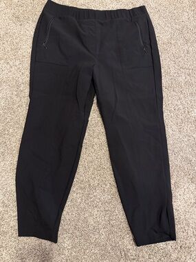 Lane Bryant Black Elastic Waist Pants